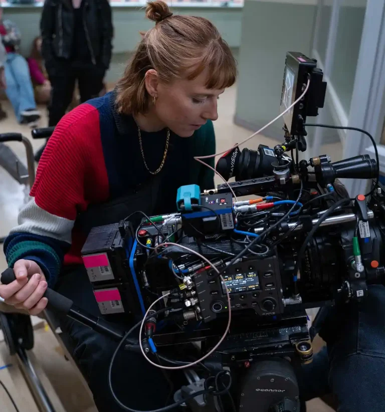 Ilana Garrard Camera Operator On Film Set