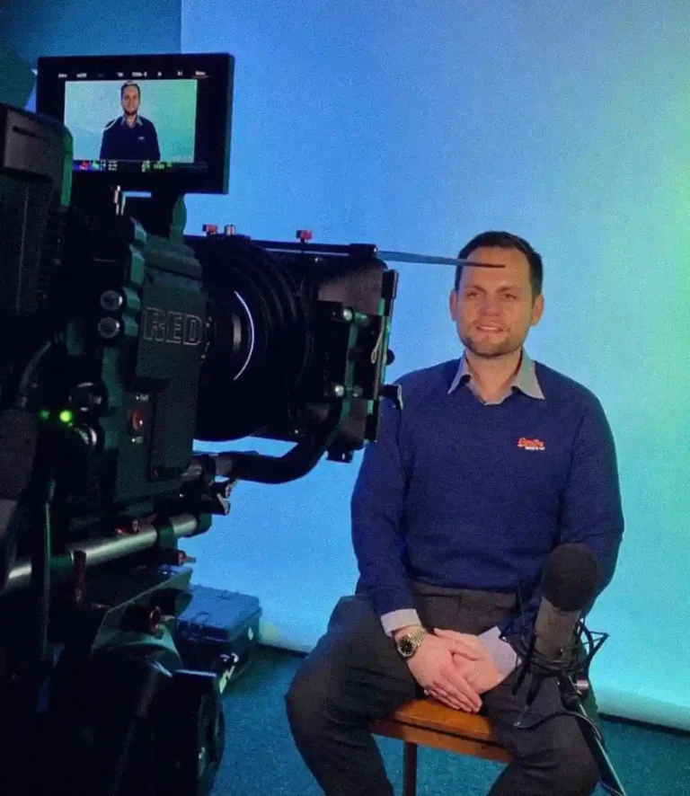 Crew Studio Filming Corporate Videos