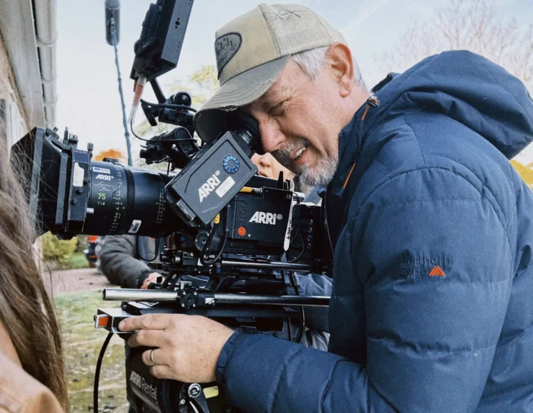 Andy Clark Cinematographer with Arri Alexa Camera
